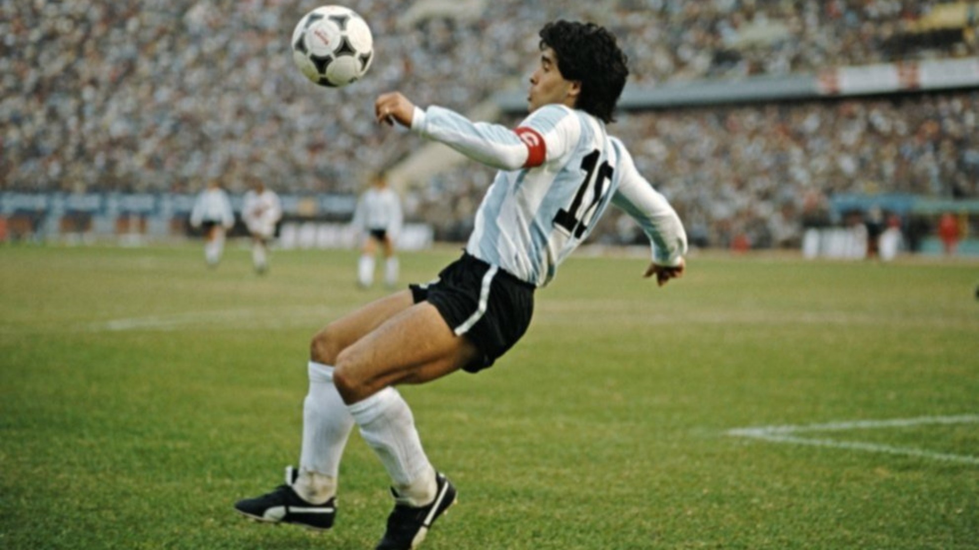 Ahí viene, aquí está Maradona